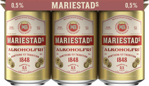 Alkoholfri öl Lager 0.5% 6-pack