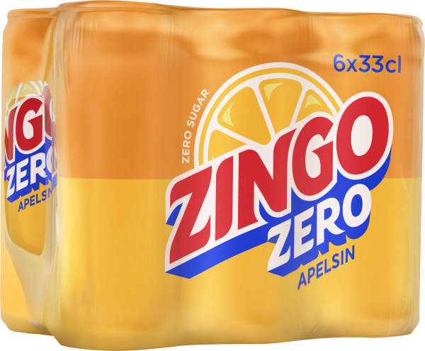 Zingo Zero Apelsin 6-pack