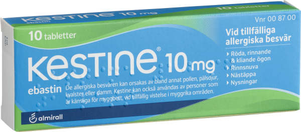 Allergitablett Ebastin