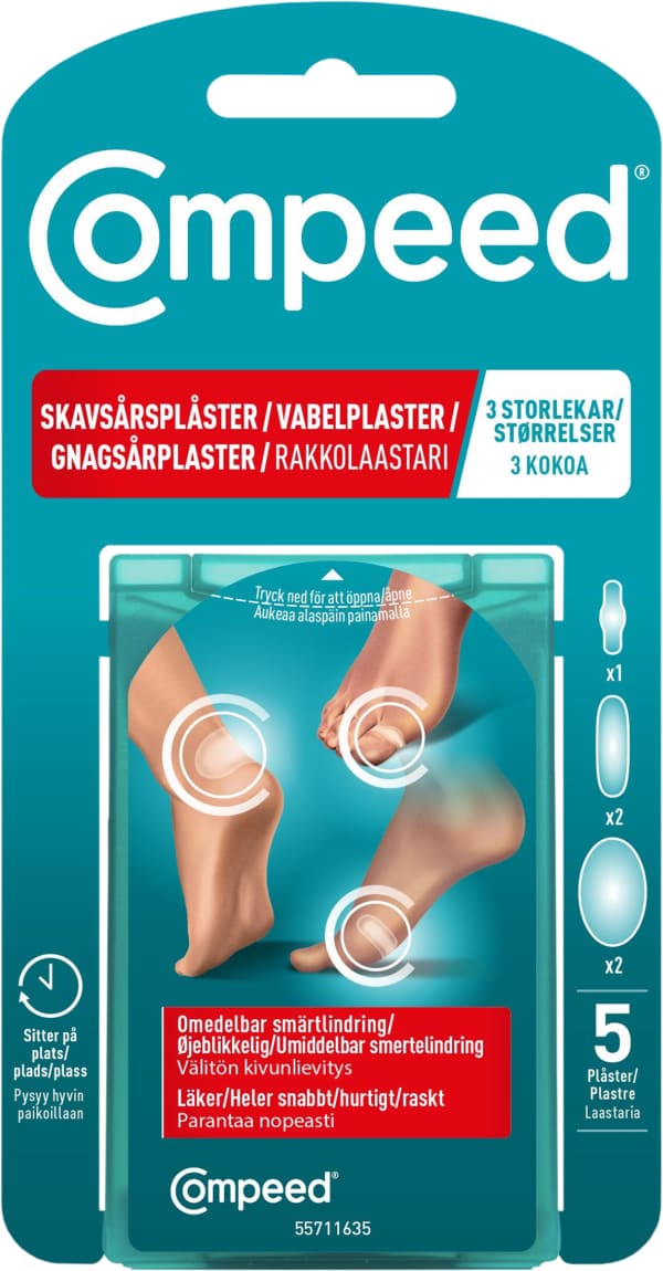 Skavsårsplåster Mix Pack