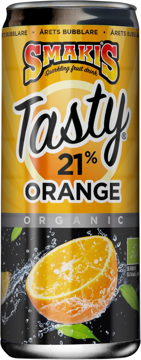 Kolsyrad fruktdryck Tasty Apelsin