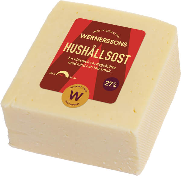 Hushållsost 27%