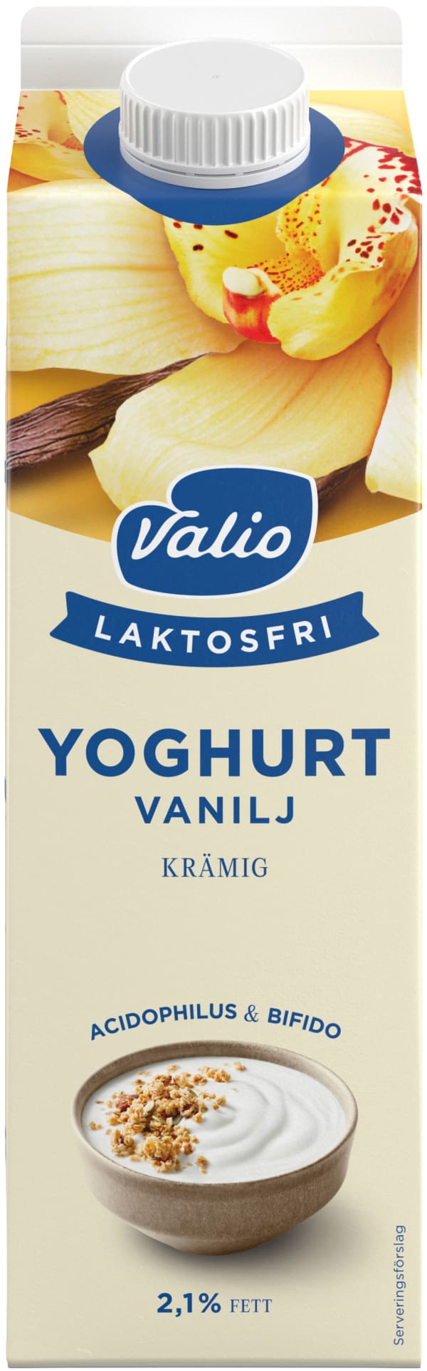 Laktosfri Yoghurt Vanilj 2,1%