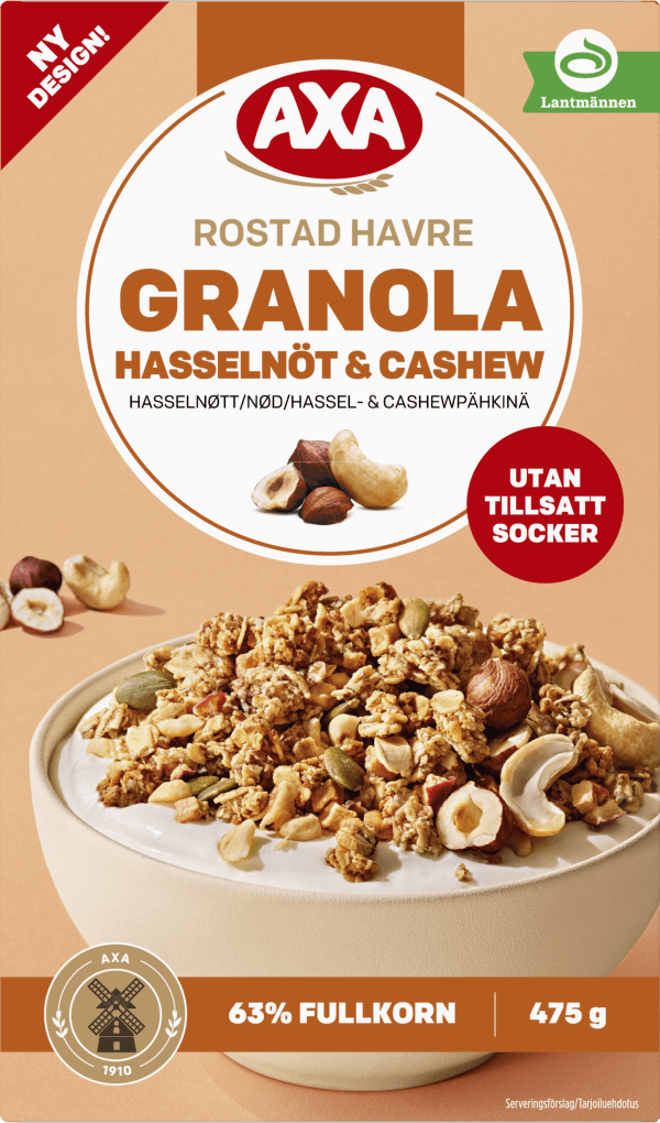 Granola Hasselnöt & Cashew