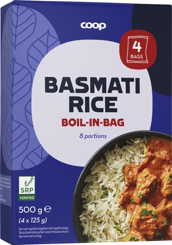 Basmatiris Boil in bag