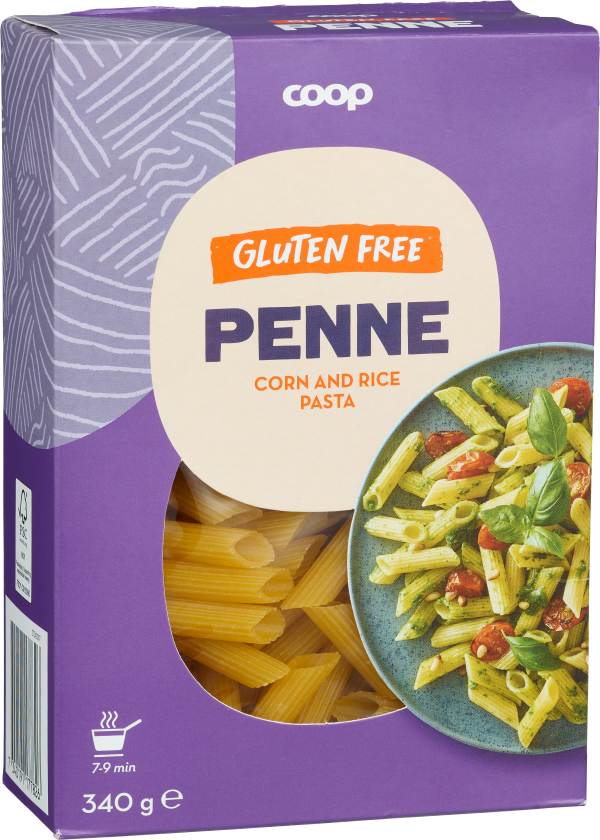 Glutenfri Majs och ris Pasta Penne