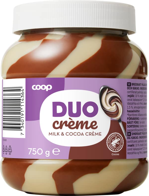 Duo Kakao & Mjölkkräm