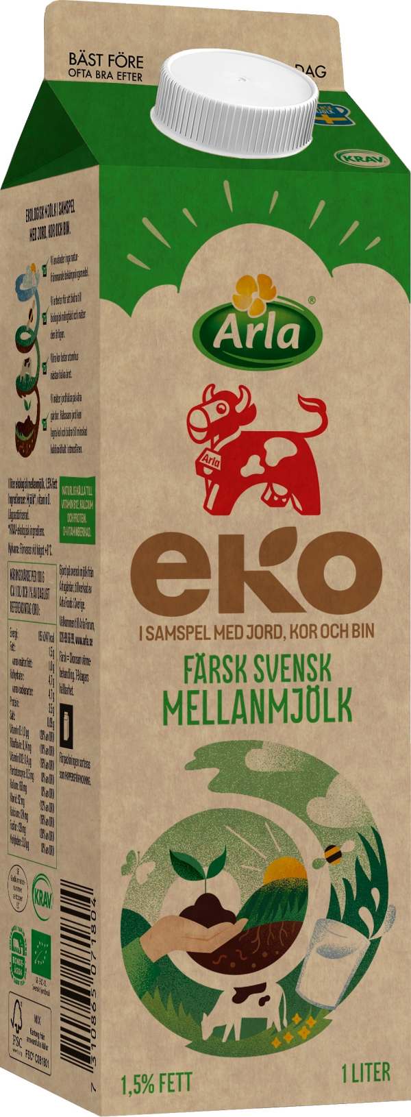 Mellanmjölk Färsk Eko