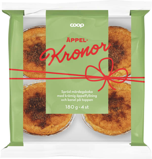 Kakor Äppelkronor 4-pack