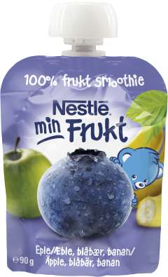 Min Frukt Smoothie Min Äpple, blåbär & banan 6 Mån