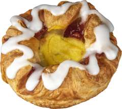 Wienerbröd Hallon & vanilj