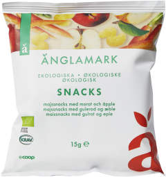 Majssnacks Morot & äpple Eko