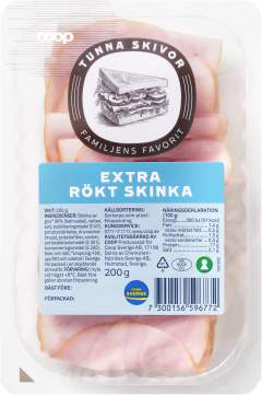 Extrarökt Skinka