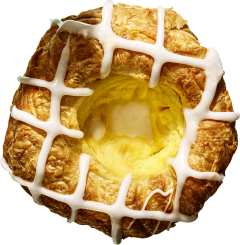 Wienerbröd med vaniljkräm