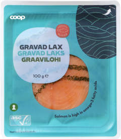Gravad Lax Skivad