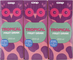 Fruktdryck Tropisk 3-pack
