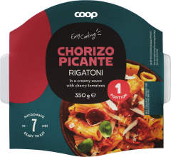 Pasta Chorizo picante