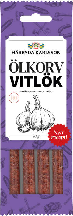 Ölkorv Vitlök