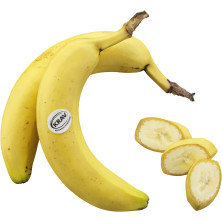 hur mycket väger en banan