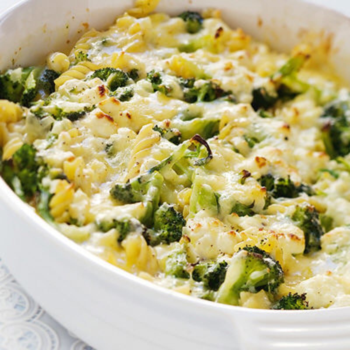 Pastagratäng med broccoli och fetaost | Recept - Coop