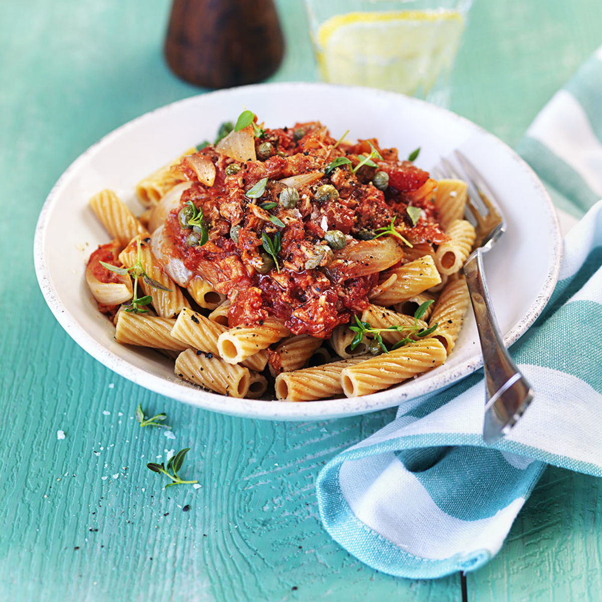 Tonfiskpasta med tomatsås | Recept - Coop