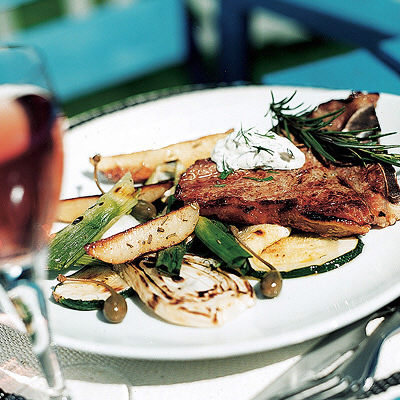 Kalvkotletter med kaprissås