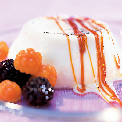 Pannacotta med karamell