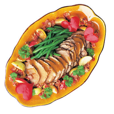 Cidermarinerad fläskkarré