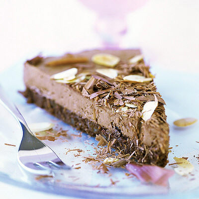 Chokladtårta med chokladmousse