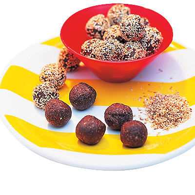 Chokladbollar utan kaffe