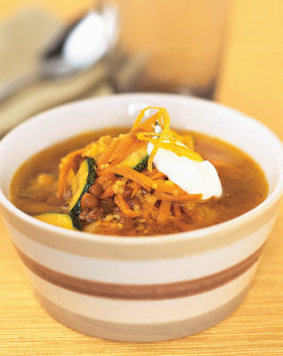 Kryddig linssoppa