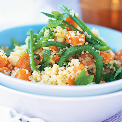 Couscoussallad med sötpotatis