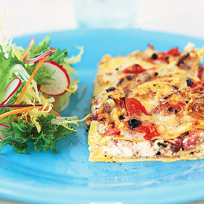 Lasagne med chilikeso