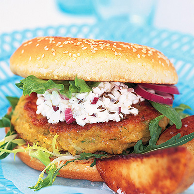 Bönburgare med kumminröra