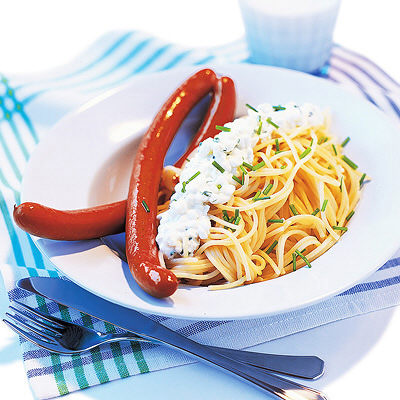 Pasta med korv