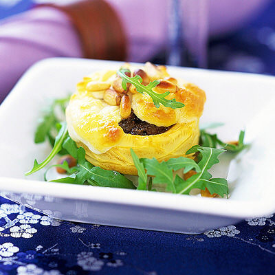 Chèvregratinerade kronärtskocksbottnar