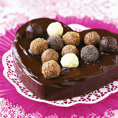 Chokladtårta med mandelmassa