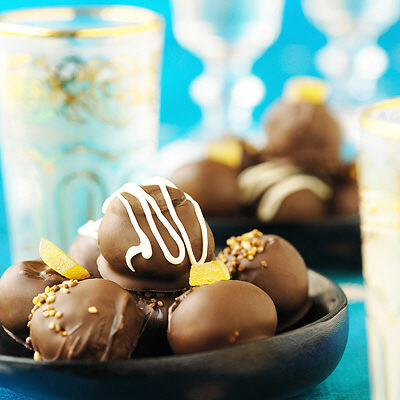 Chokladtryffel med apelsin