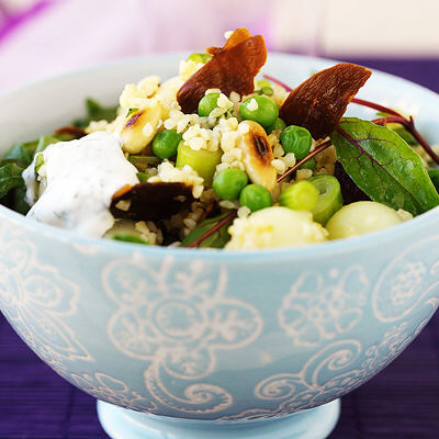 Kall bulgursallad