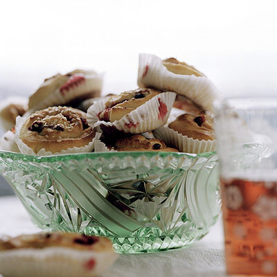 Bullar med mandelmassa