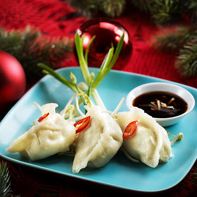 Dumplings med räkor