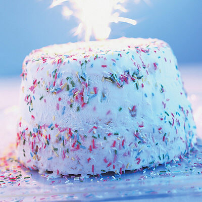 Glassbomb med hallonsorbet