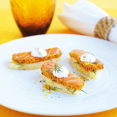 Laxsnittar med kokos