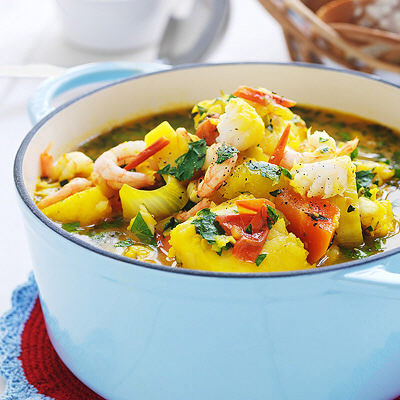 Bouillabaisse med örtaioli