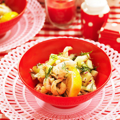 Sommarfräsch räkcocktail