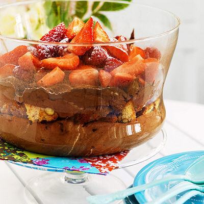 Chokladmoussetrifle