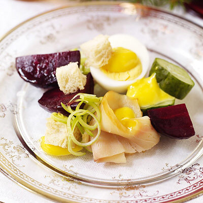 Sallad med rödbetor