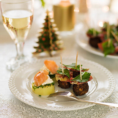 Julköttbullar med rosmarin och svamp