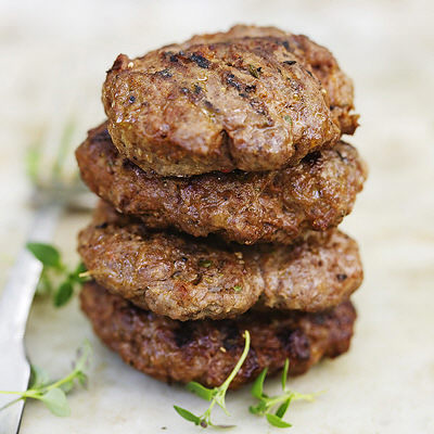 Hamburgare med ajvar relish