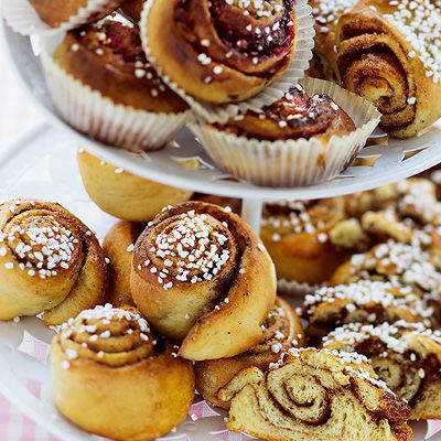 Kanelbullar med kardemumma